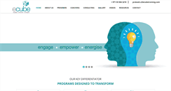 Desktop Screenshot of ecubetraining.com